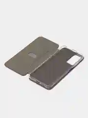 Бордовый чехол-книжка для Xiaomi Redmi Note 11 / Note11 / Сяоми редми ноте 11, экокожа