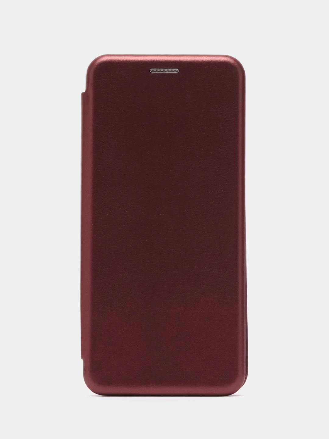 Бордовый чехол-книжка для Xiaomi Redmi Note 11 / Note11 / Сяоми редми ноте 11, экокожа