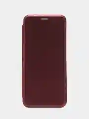 Бордовый чехол-книжка для Xiaomi Redmi Note 11 / Note11 / Сяоми редми ноте 11, экокожа