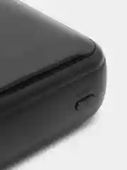 Черный power bank 10000/20000 mAh со встроенными 4 кабелями, внешний аккумулятор
