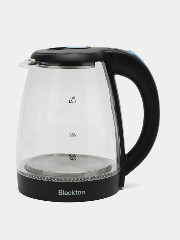 Электрический чайник Blackton Bt KT1824G, электрочайник стеклянный С ПОДСВЕТКОЙ 1500 Вт