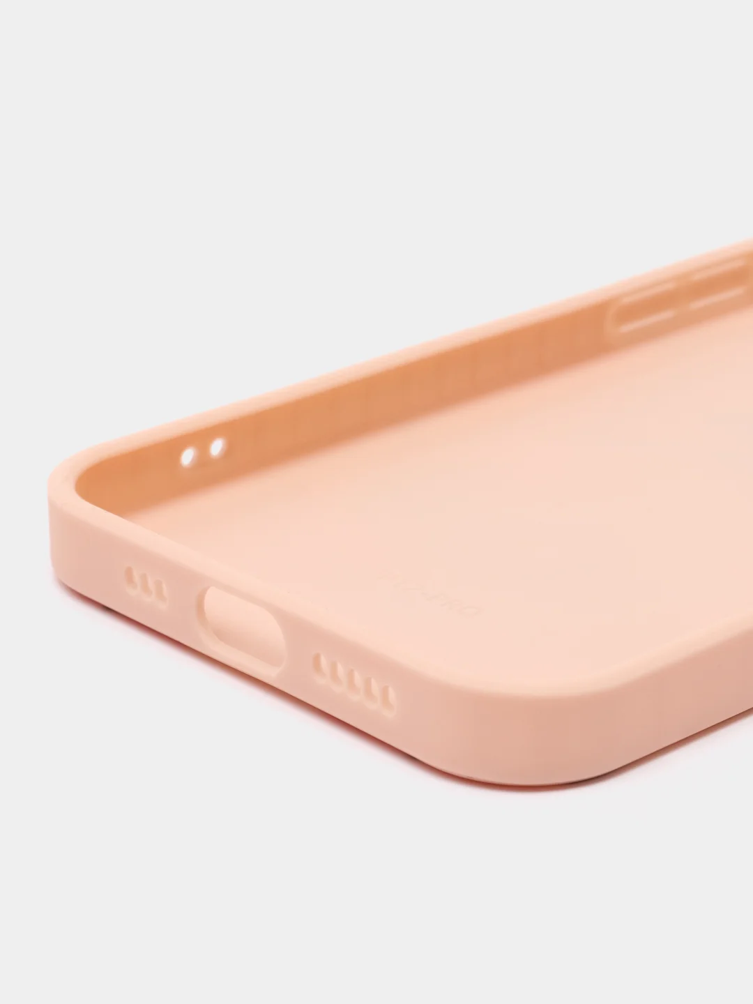 Розовый чехол с принтом на Apple iPhone 12 pro