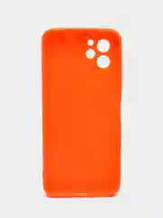 Оранжевый силиконовый чехол для HUAWEI Nova Y61 (Хуавей Нова У61), прозрачный