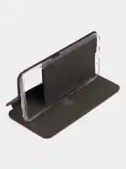 Бордовый чехол-книжка Xiaomi Poco M4 Pro 5G (Сяоми поко м4 Про 5g), экокожа