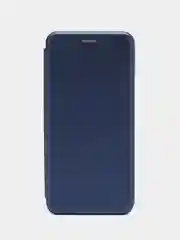Синий чехол-книжка Xiaomi Poco M4 Pro 5G (Сяоми поко м4 Про 5g), экокожа