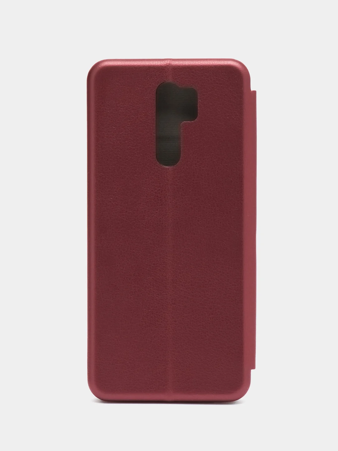 Бордовый чехол-книжка Xiaomi Redmi Poco M 2 (Сяоми Поко М 2)