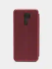 Бордовый чехол-книжка Xiaomi Redmi Poco M 2 (Сяоми Поко М 2)
