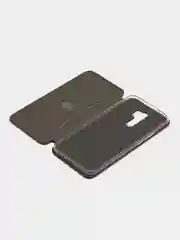 Бордовый чехол-книжка Xiaomi Redmi Poco M 2 (Сяоми Поко М 2)