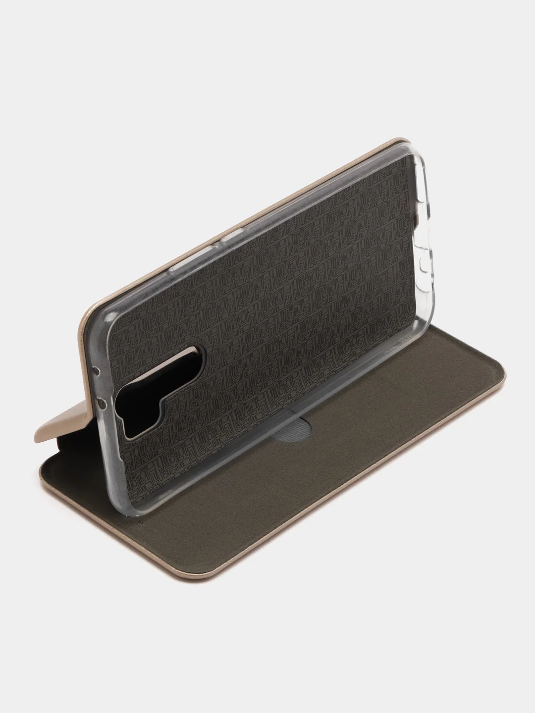 Золотой чехол-книжка Xiaomi Redmi Poco M 2 (Сяоми Поко М 2)