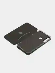 Зеленый чехол-книжка для Huawei Honor 9C, P 40 Lite E, Y 7 p, экокожа