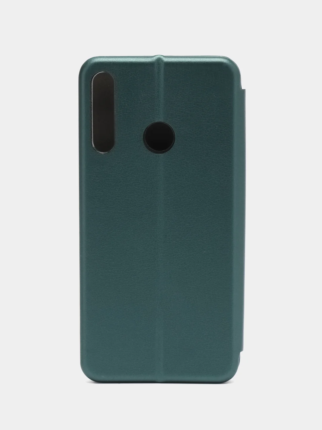 Зеленый чехол-книжка для Huawei Honor 9C, P 40 Lite E, Y 7 p, экокожа