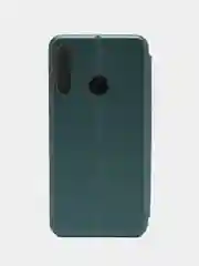 Зеленый чехол-книжка для Huawei Honor 9C, P 40 Lite E, Y 7 p, экокожа