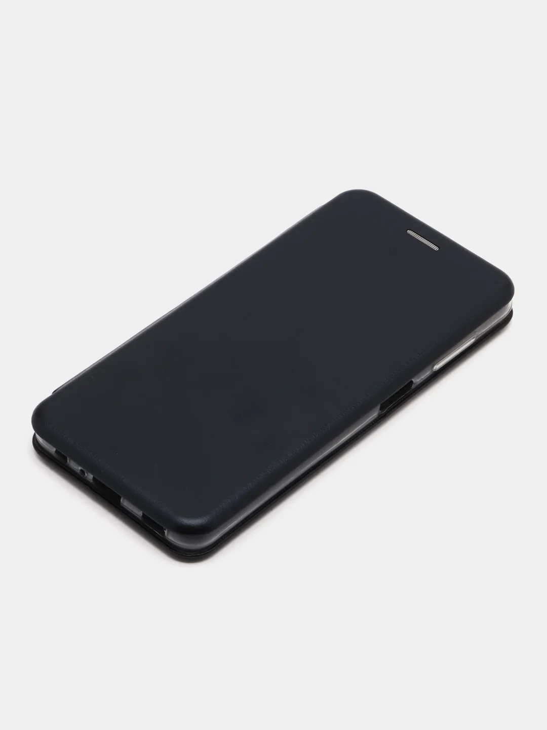 Темно-синий чехол-книжка для Samsung Galaxy A 22, Samsung Galaxy M 32 экокожа (Самсунг А 22 М 32)
