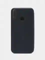 Темно-синий чехол-книжка для Huawei Honor 9C, P 40 Lite E, Y 7 p, экокожа