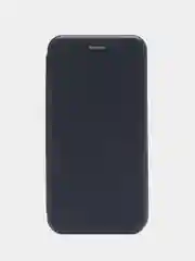 Темно-синий чехол-книжка для Huawei Honor 9C, P 40 Lite E, Y 7 p, экокожа