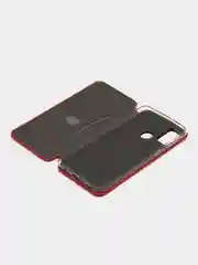 Красный чехол-книжка для Samsung Galaxy M 21, экокожа (Самсунг М 21), M21
