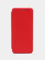 Красный чехол-книжка для Samsung Galaxy M 21, экокожа (Самсунг М 21), M21