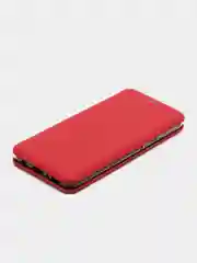 Красный чехол-книжка для Samsung Galaxy M 21, экокожа (Самсунг М 21), M21