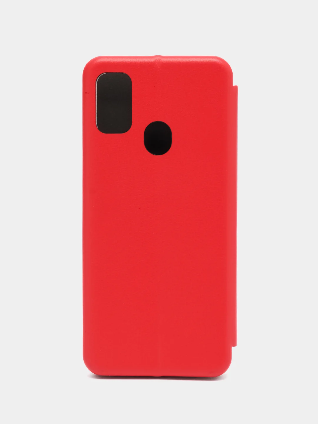 Красный чехол-книжка для Samsung Galaxy M 21, экокожа (Самсунг М 21), M21