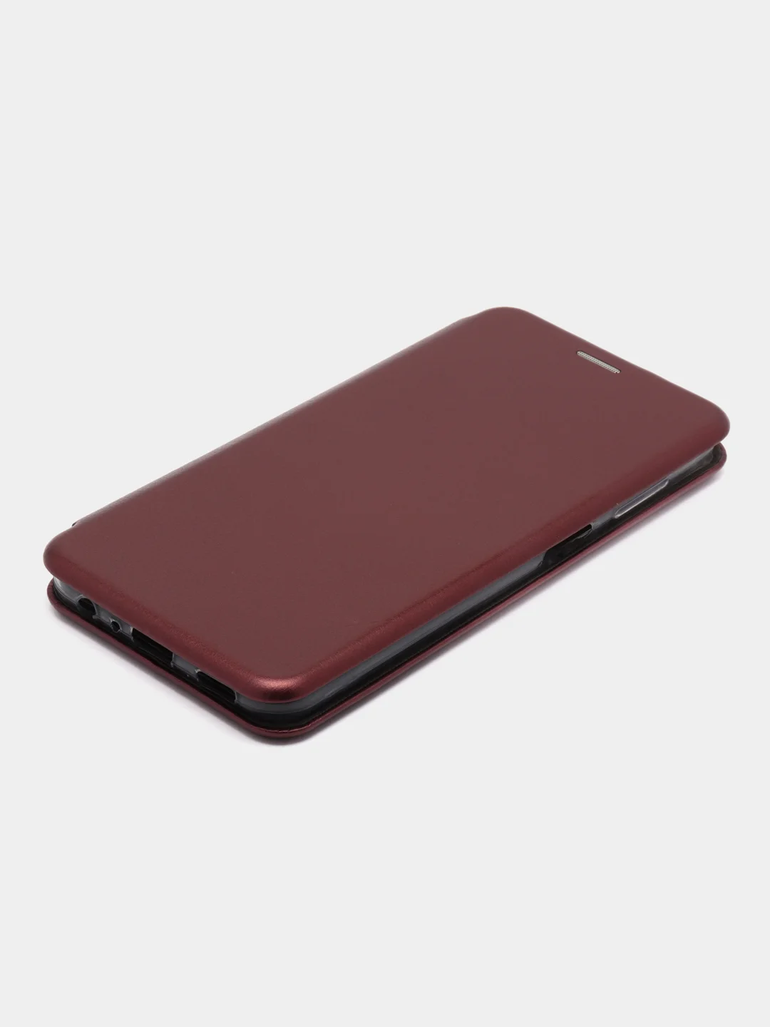 Бордовый чехол книжка для Samsung Galaxy A 13 (Самсунг Гэлакси А 13), из экокожи