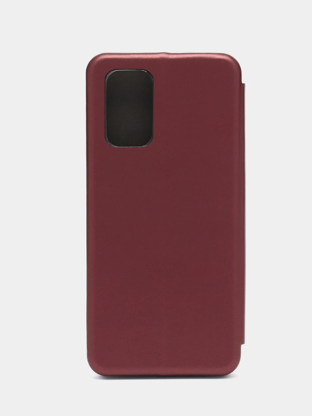 Бордовый чехол книжка для Samsung Galaxy A 13 (Самсунг Гэлакси А 13), из экокожи