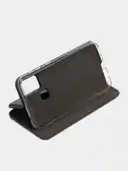 Зеленый чехол-книжка для Samsung Galaxy M 31, экокожа (Самсунг М 31)