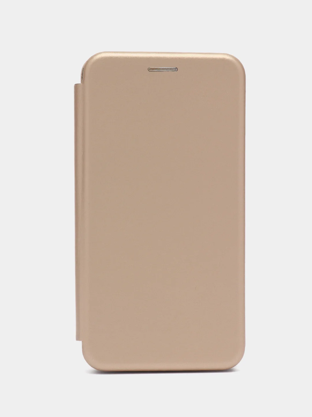 Золотой чехол-книжка для iPhone 13, экокожа