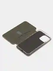 Золотой чехол-книжка для iPhone 13 Pro, iPhone 13 Pro, 13 Про, 13 Про, экокожа