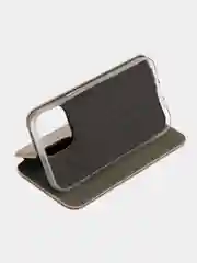 Золотой чехол-книжка для iPhone 13 Pro, iPhone 13 Pro, 13 Про, 13 Про, экокожа