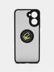 Чехол противоударный Realme 10 c кольцом