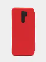Красный чехол-книжка Xiaomi Redmi Poco M 2 (Сяоми Поко М 2)