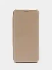Золотой чехол-книжка для Huawei Honor 9C, P 40 Lite E, Y 7 p, экокожа