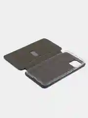 Синий чехол-книжка для Samsung Galaxy A 03, экокожа (Самсунг А 03)