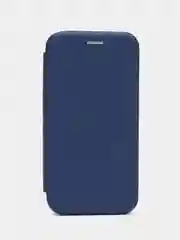 Синий чехол-книжка для Samsung Galaxy A 5 2016, A5 (2016), Самсунг А 5 2016, экокожа