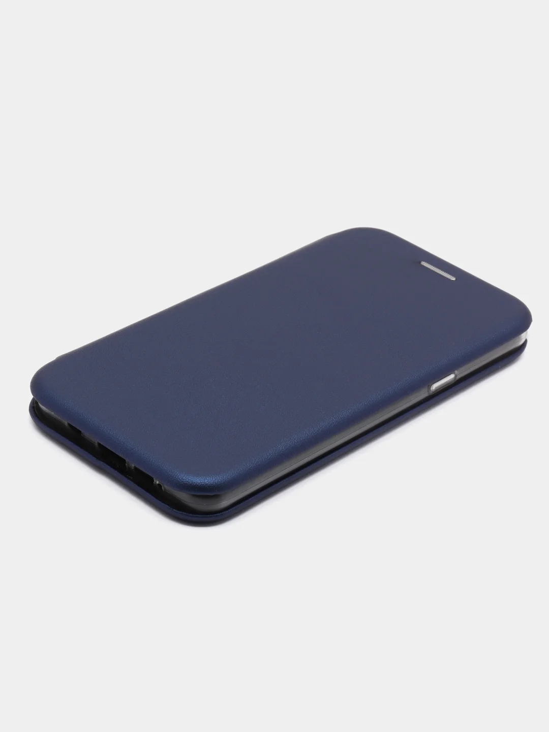 Синий чехол-книжка для Samsung Galaxy A 5 2016, A5 (2016), Самсунг А 5 2016, экокожа