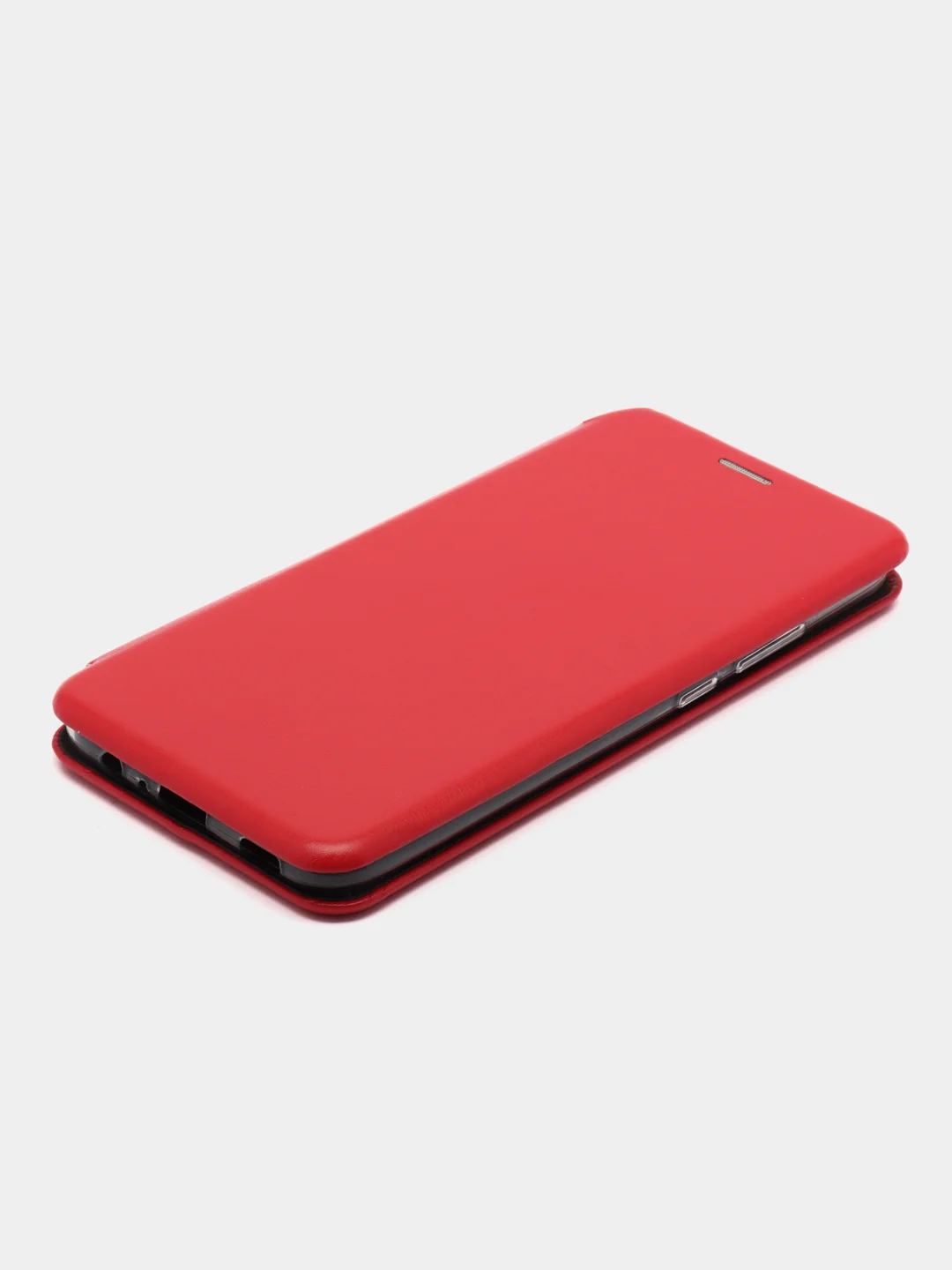 Красный чехол-книжка для Samsung Galaxy A 03, экокожа (Самсунг А 03)