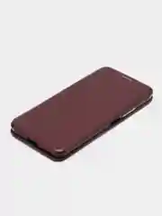 Бордовый чехол-книжка для Xiaomi Mi 11 lite / Mi 11 lite / Mi 11 lite (Сяоми Ми 11 лайт)