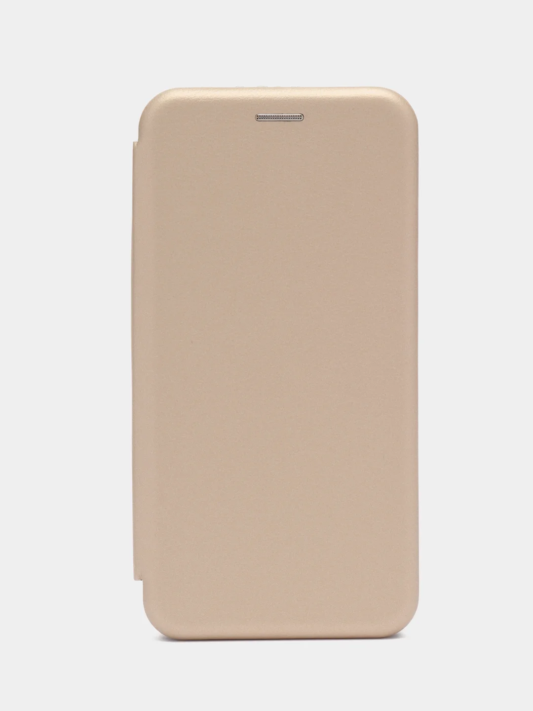 Золотой чехол-книжка для Xiaomi Redmi 7 / Redmi Y 3 / Redmi Y3 / Сяоми Редми 7 / У 3 / У3, экокожа