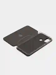 Темно-синий чехол-книжка для Samsung Galaxy M 21, экокожа (Самсунг М 21), M21