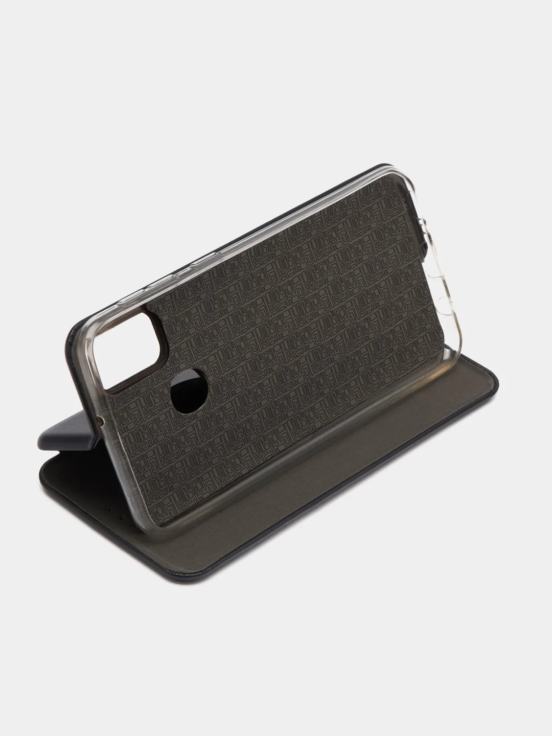 Темно-синий чехол-книжка для Samsung Galaxy M 21, экокожа (Самсунг М 21), M21