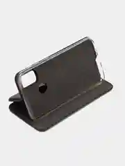Темно-синий чехол-книжка для Samsung Galaxy M 21, экокожа (Самсунг М 21), M21