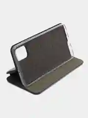 Черный чехол книжка для Samsung Galaxy A 51, Самсунг А 51 экокожа