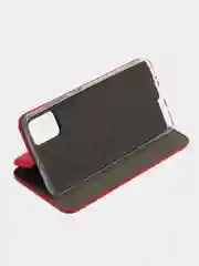 Красный чехол книжка для Samsung Galaxy A 51, Самсунг А 51 экокожа