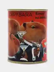 Медный копилка для денег "Капибара, копим на сладкие мечты!"