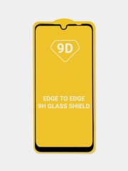 Защитное стекло для Xiaomi Redmi 9A (Редми 9А) 9C / 10A / 9С с черной рамкой