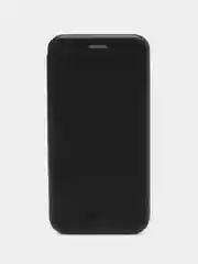 Черный чехол-книжка для Huawei Honor 9C, P 40 Lite E, Y 7 p, экокожа