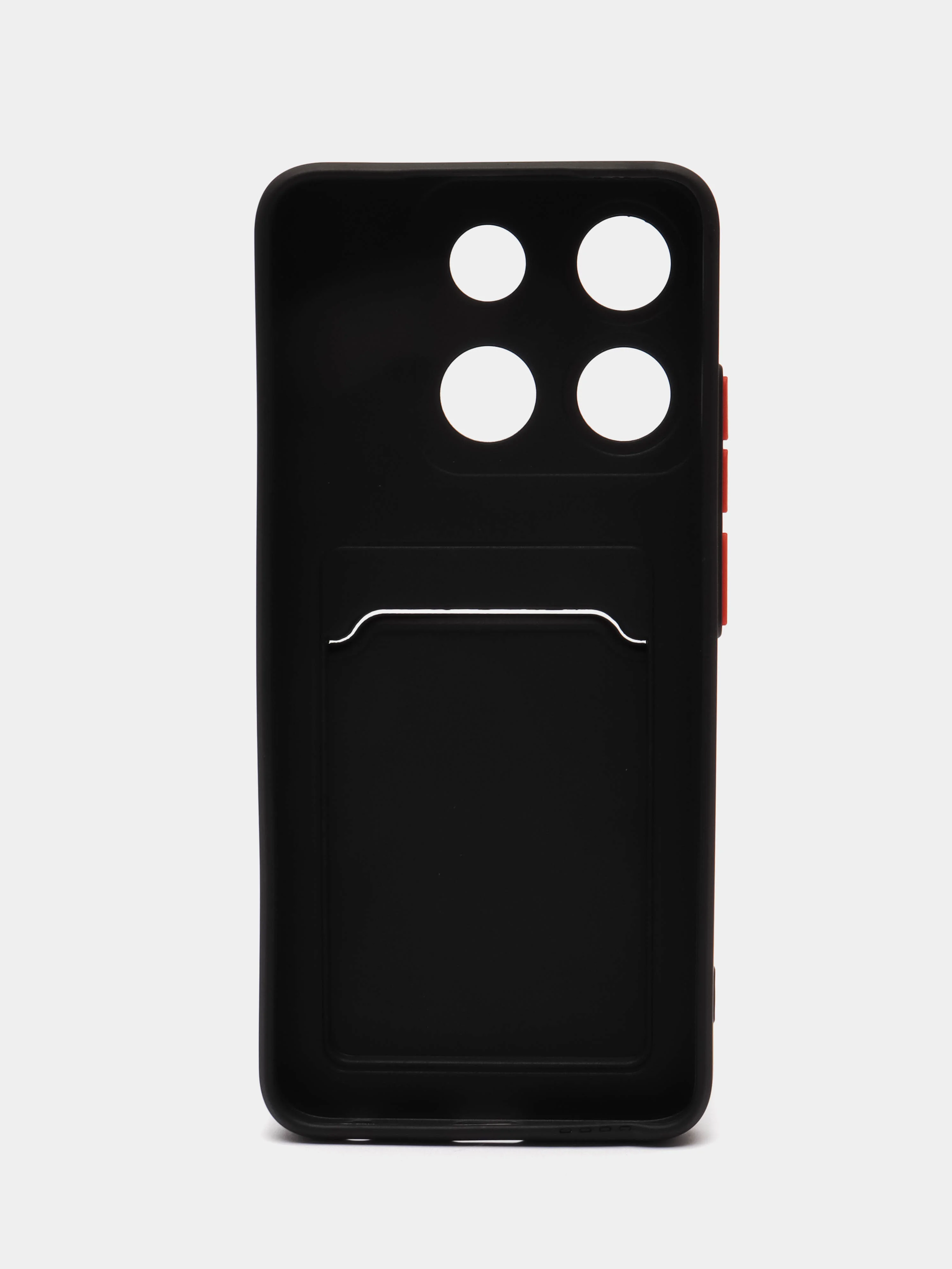 Черный силиконовый чехол для Infinix SMART 7 Plus (Инфиникс Смарт 7 Плюс)