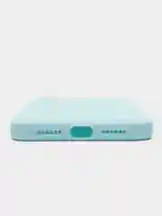 Голубой чехол для iPhone XR (Айфон хр), силиконовый, айфон