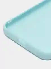 Голубой чехол для iPhone XR (Айфон хр), силиконовый, айфон