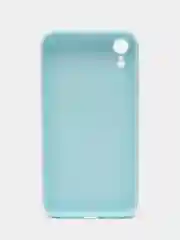 Голубой чехол для iPhone XR (Айфон хр), силиконовый, айфон